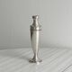 Small vintage metal soliflore vase
