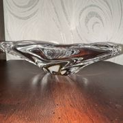 Vide poche en cristal de Baccarat moulé