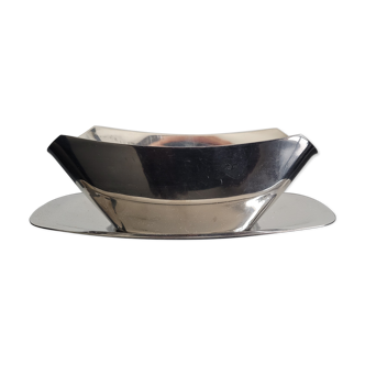 Stainless steel sauce boat