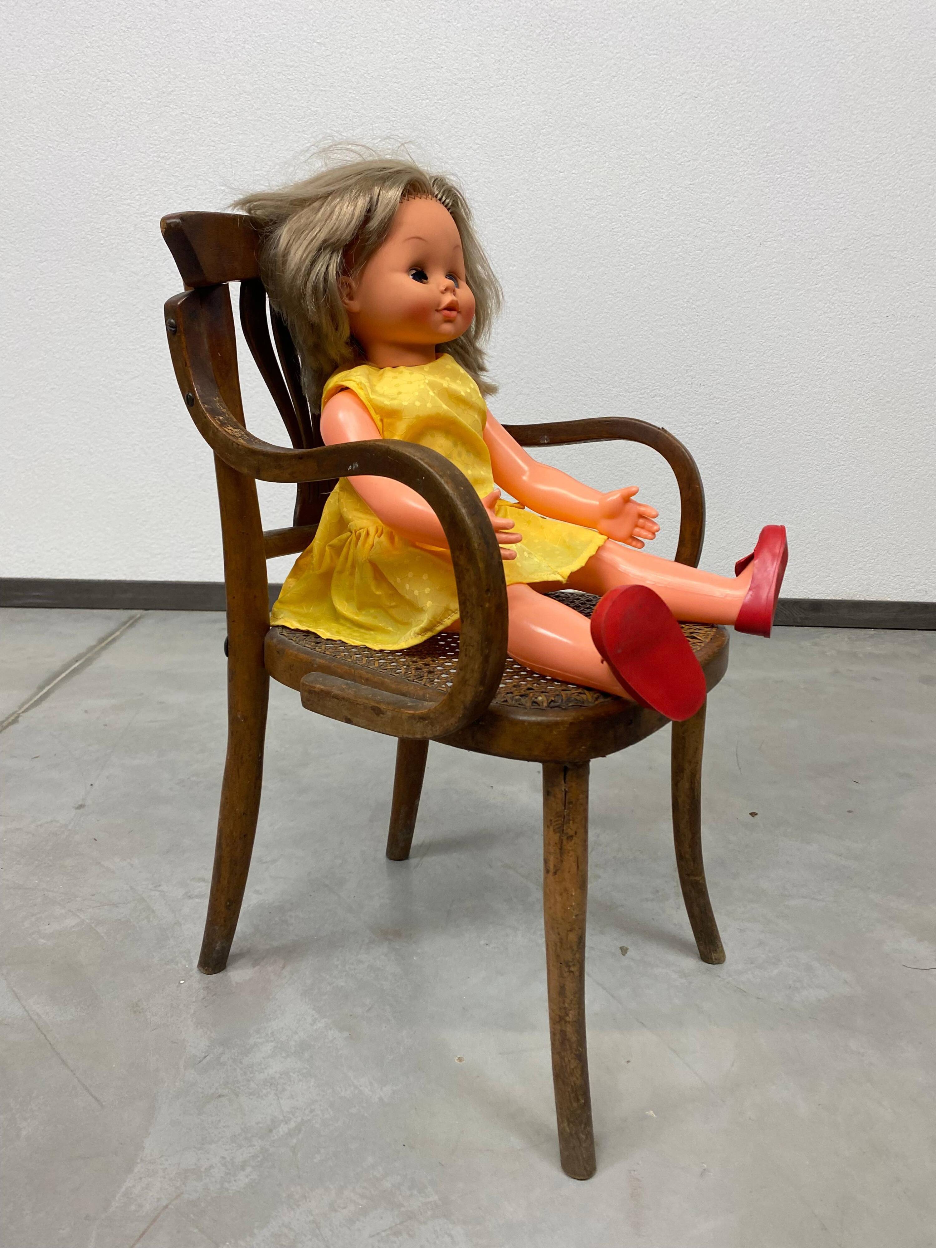 Art Nouveau Armchair for Children by J&J Kohn