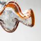 Suspension en verre, vintage, 1960