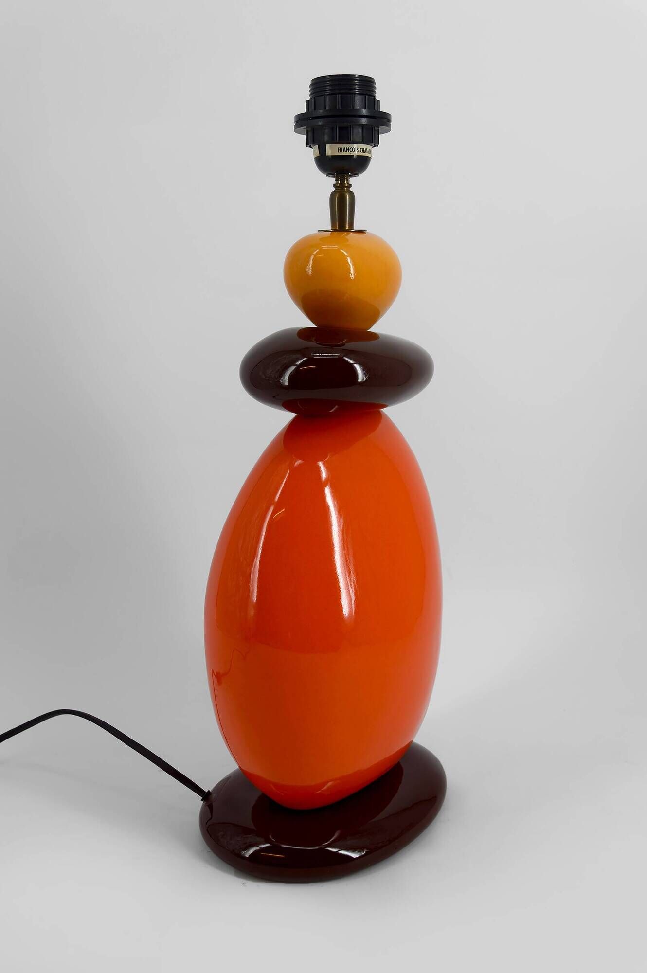 Lampe de table “Galets” – Maison François Châtain, France, circa 1980-1990