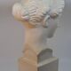 Female bust in plaster – antique style sculpture – classic head 50 cm