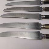 Couteaux anciens Sheffield service de table