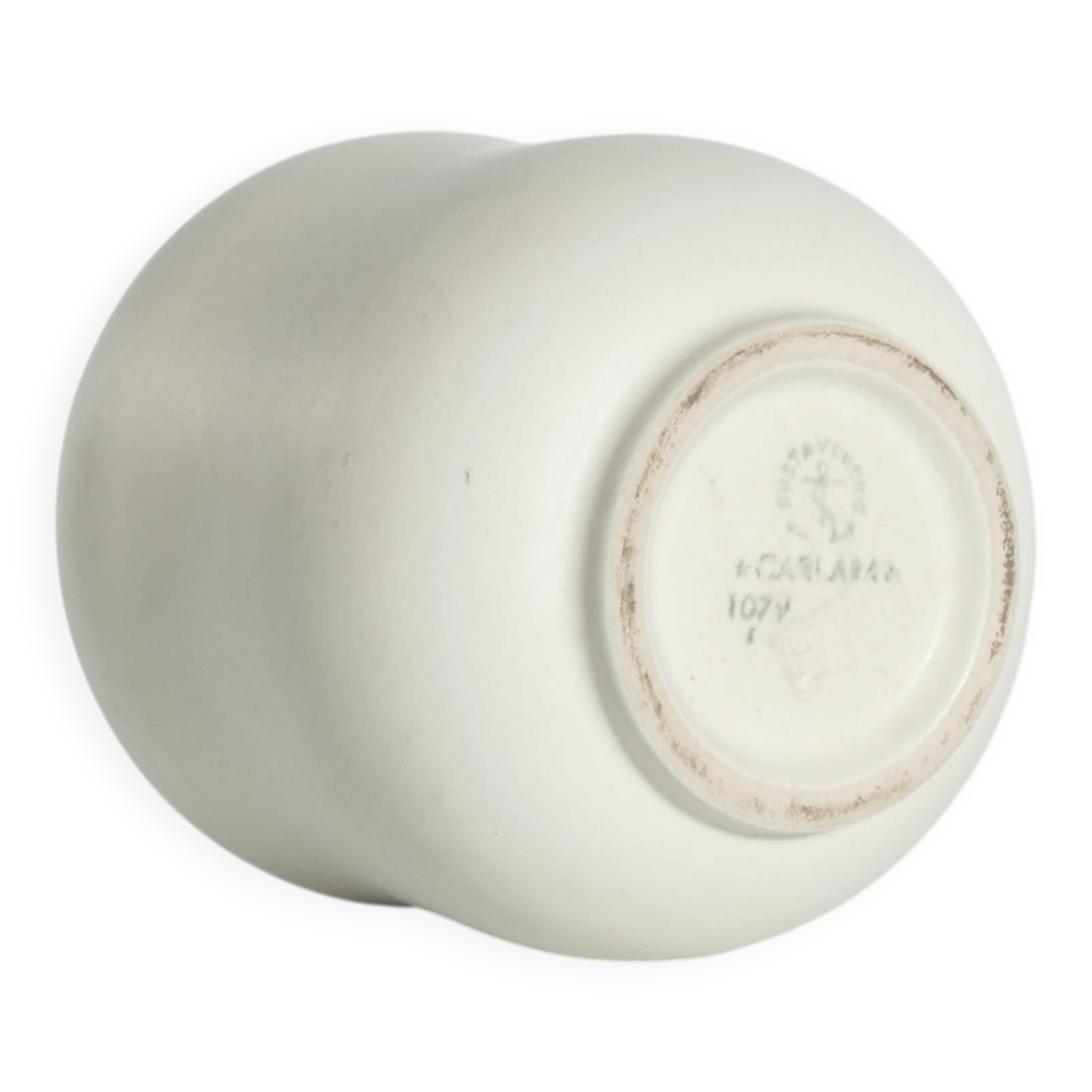 1940’s Scandinavian Modern Carrara Vase by Wilhelm Kåge for Gustavsberg