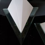 Pair of Dutch design wall light