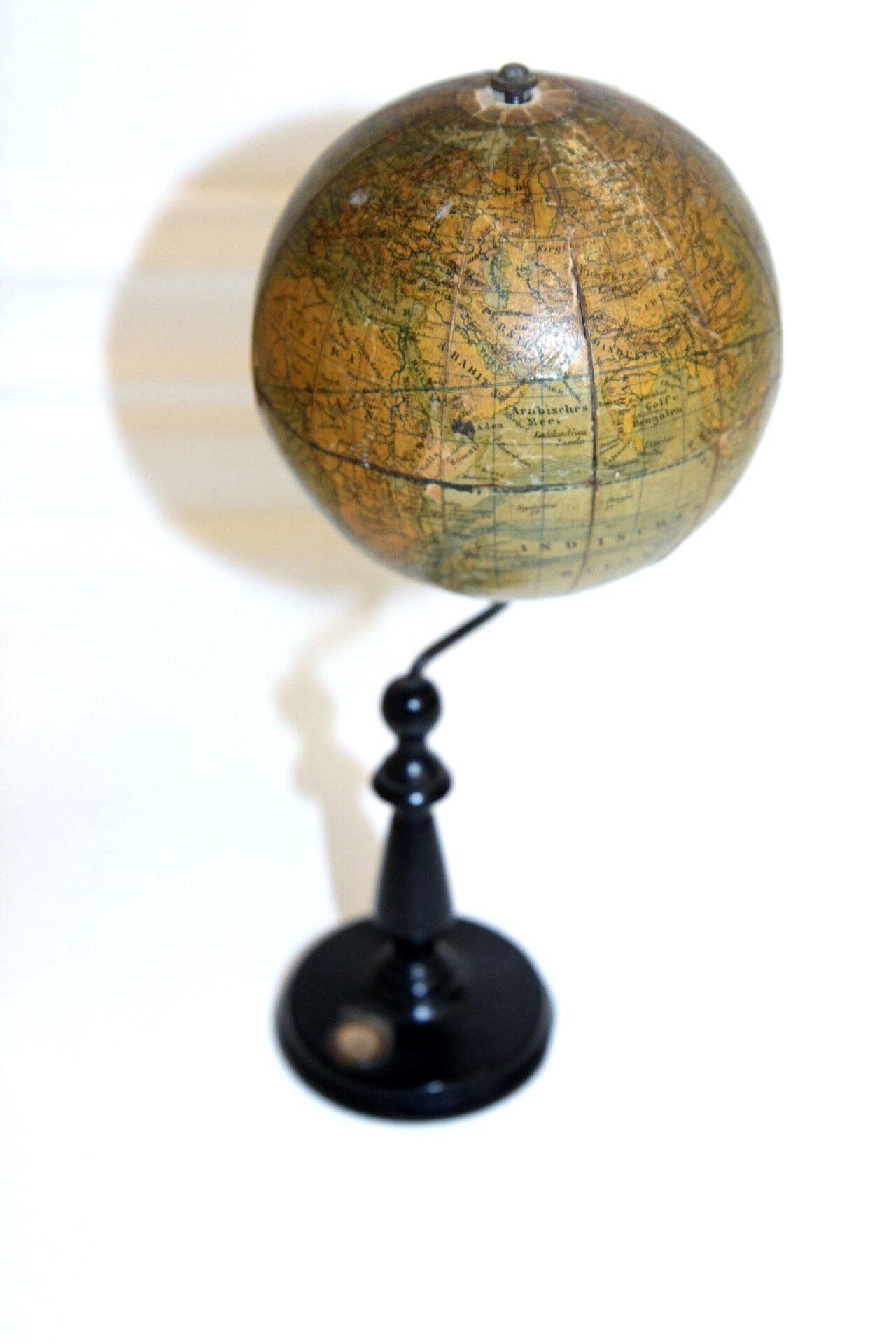 Wooden globe, Sweden, 1940