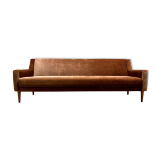 Sofa bed 3-seater Scandinavian design 1950.