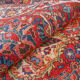 Ancient Persian Oriental rug handmade baktiari 3.00 x 2.07 m