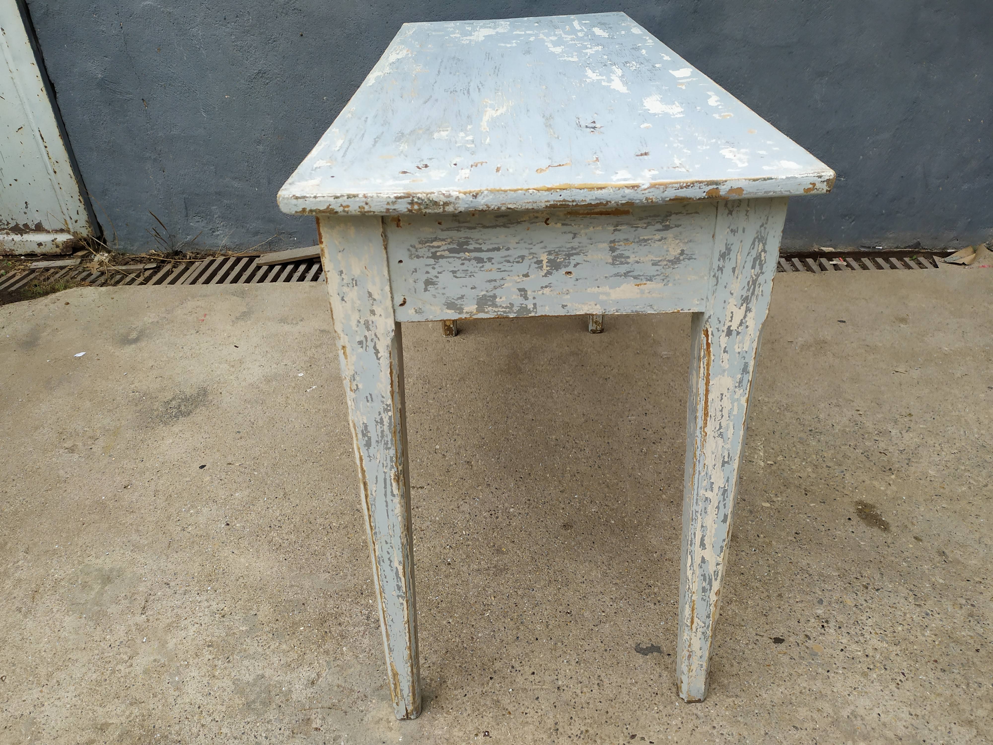 Rustic skated console table