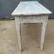 Rustic skated console table