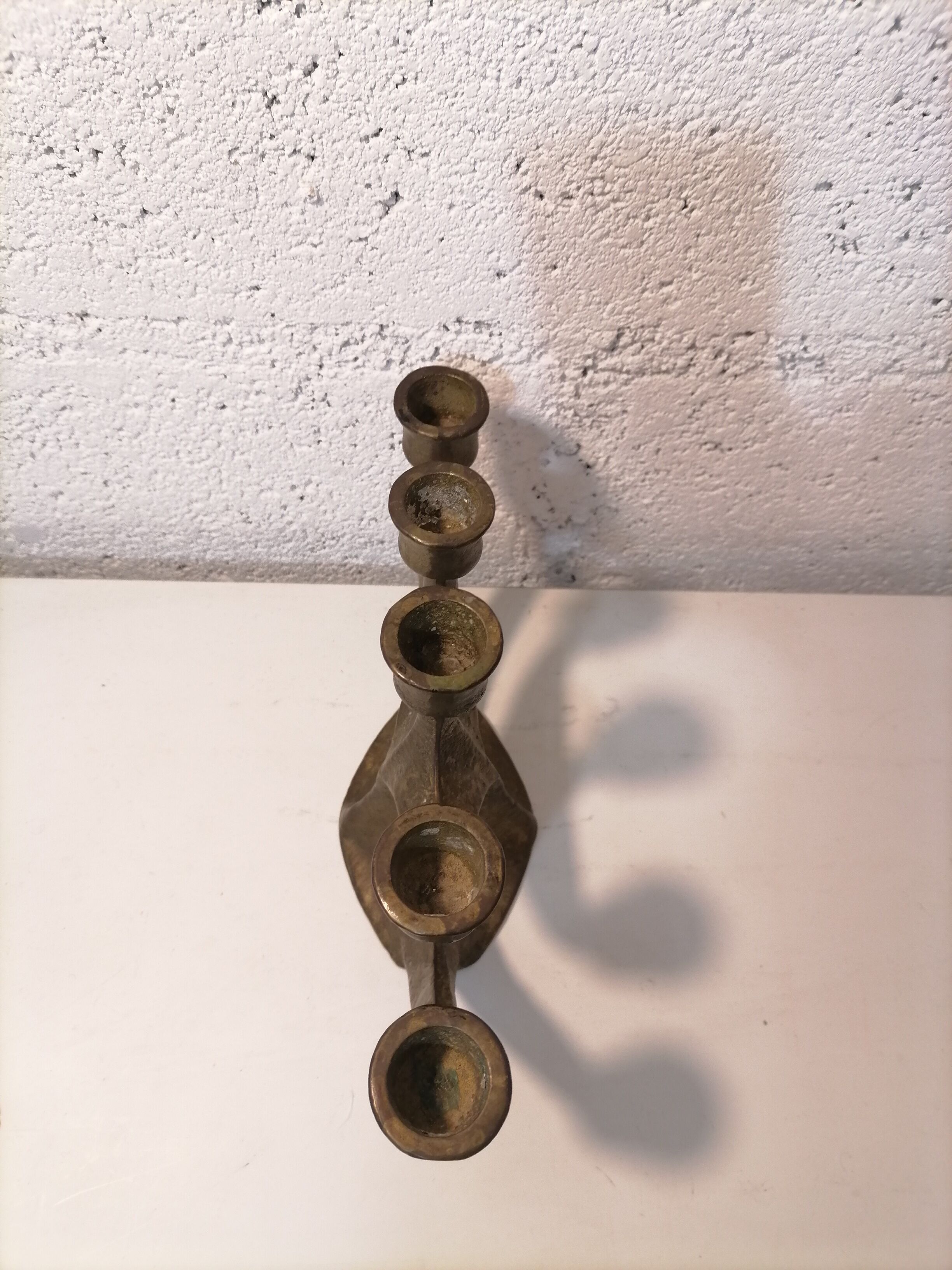 Bronze chandelier 1960