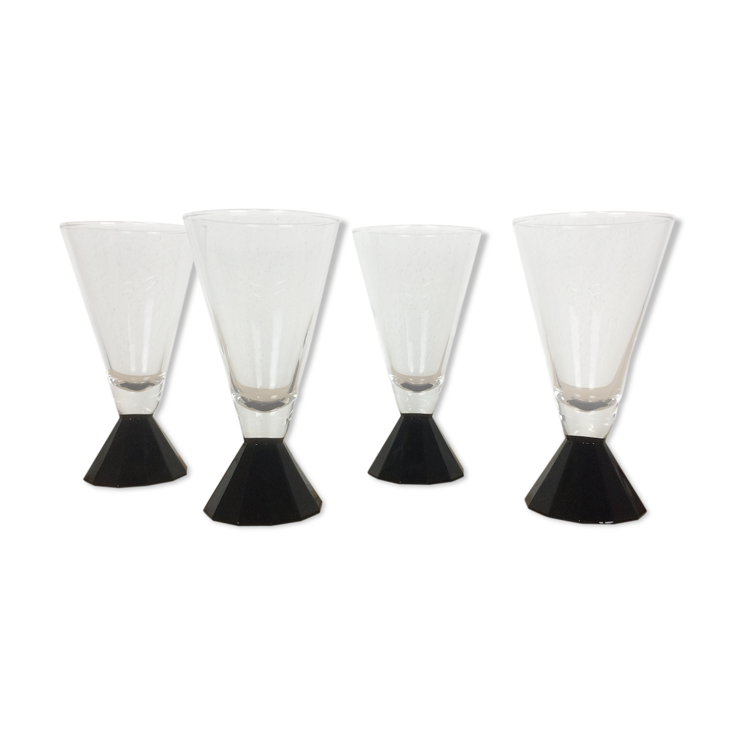 Set of 4 champagne flutes