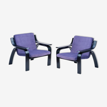 Pair of armchairs, Italy, 1960s