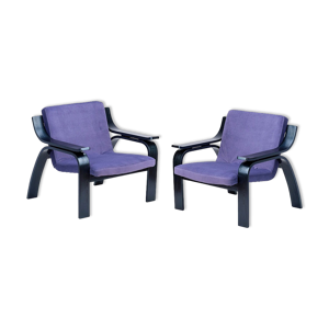 Paire de fauteuils, italie,