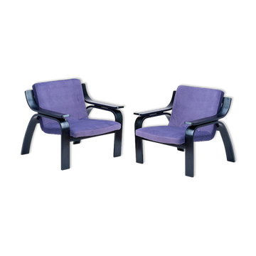 Paire de fauteuils, Italie, années 1960