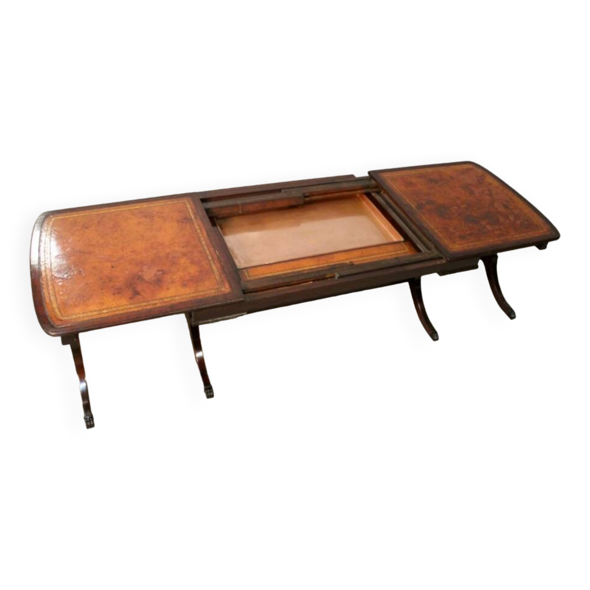 Regency Coffee Table with Extendable Pulls