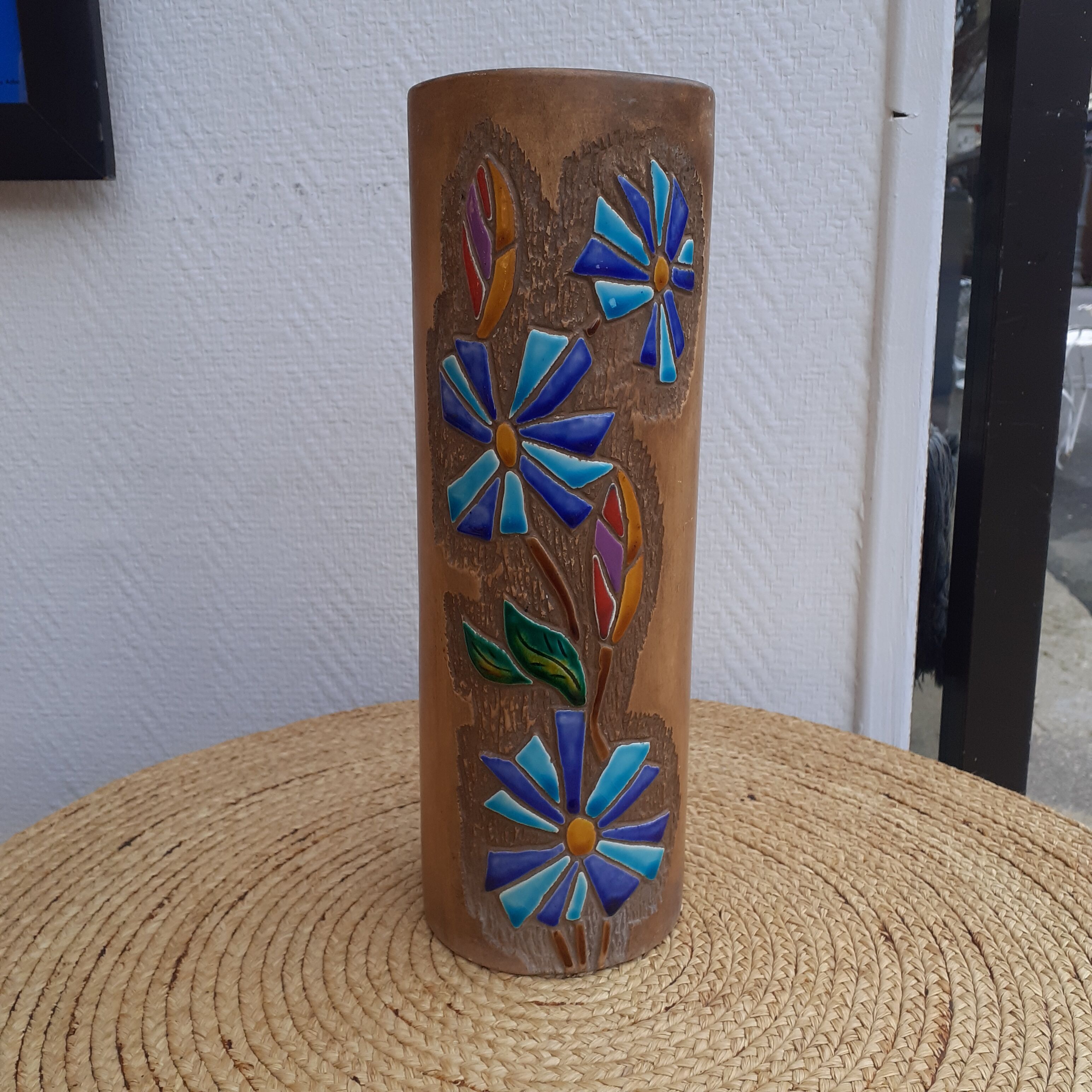 Vase Vallauris signé Robert Loiseleur Selency