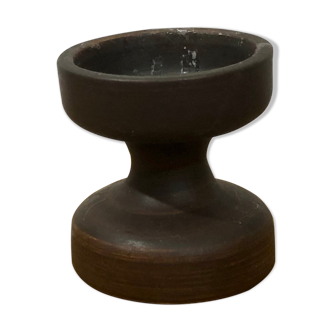 Stoneware candle holder