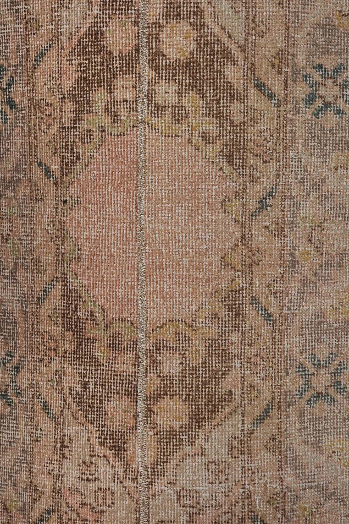 Vintage Turkish hallway rug 56x396 cm