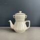 Old coffee pot with ceramic filter