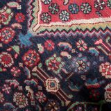 Antique Persian Hamadan handmade rug 3.8' x 6.7' 1920s - 1C1215
