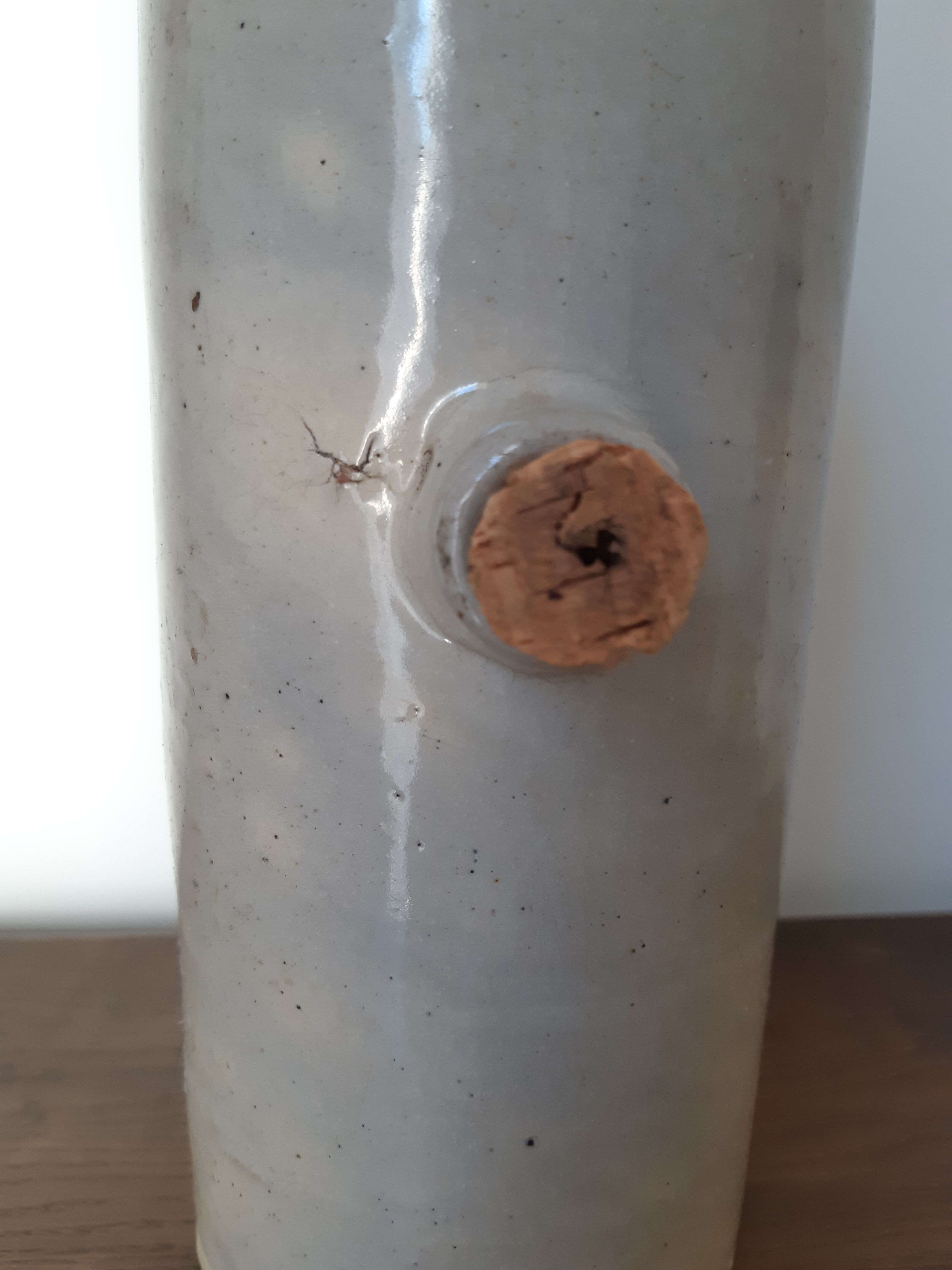 Vintage sandstone bottle