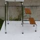 Stepladder retractable step 2 steps H 60 cm