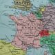 Map of Europe 1950