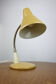 Adjustable Desk Lamp in Sand Painted Metal and Chrome-Plated Spiral Arm, 1970s