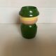Coquetier wood painted small character