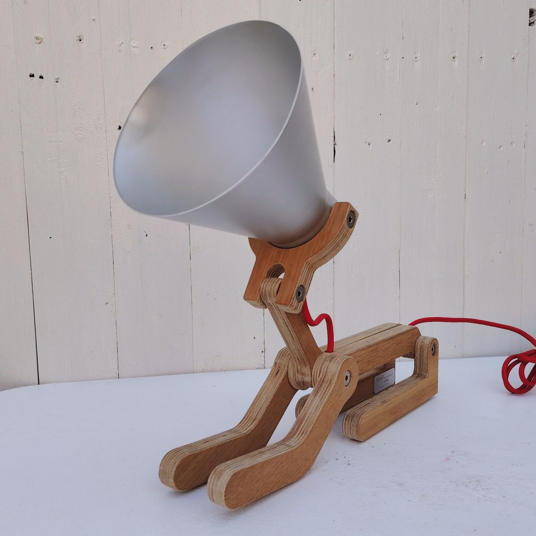 Waaf lamp, Pierre Stadelmann, vintage, design France