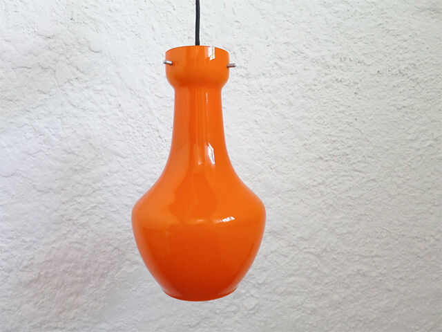 Targetti Sankey orange opaline hanging lamp