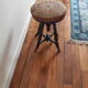 Tabouret brodé Napoléon III