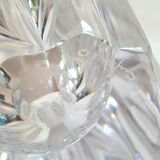 Tulip vase in Swedish crystal 70s