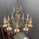 Vintage Crystal Chandelier, Italy, 1960s