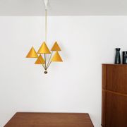 Lustre en laiton par Rupert Nikoll