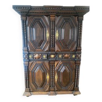 Magnificent 18th Century Malouine Armoire – Historic Marine Piece