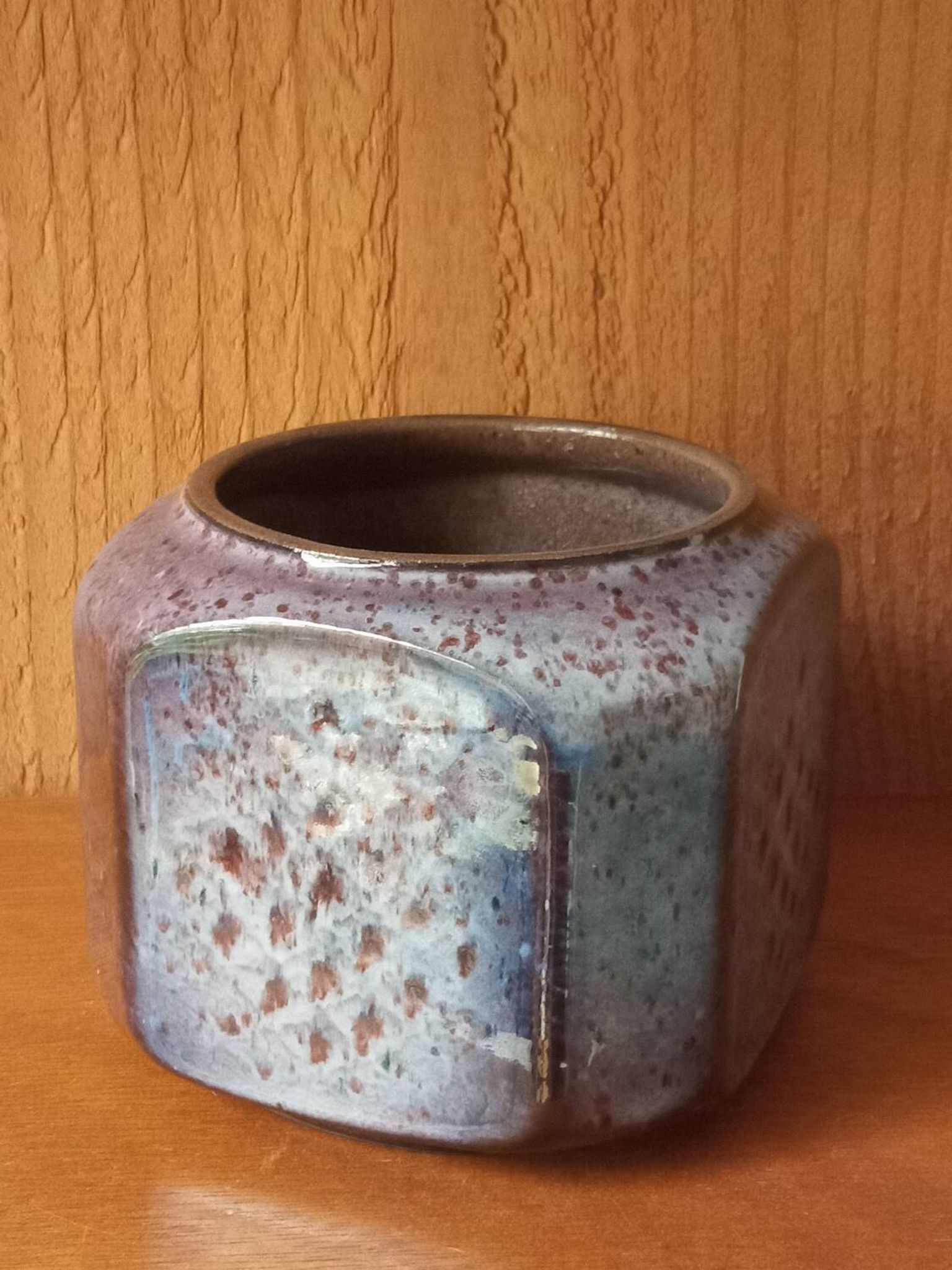 Vase de Daniel Chaponet, signé Onet, années 80