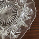 Empty pocket / cut and chiseled glass cup
