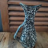 Decanter broc vase ceramic lava san marino old vintage