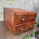 Workshop wooden storage cabinet