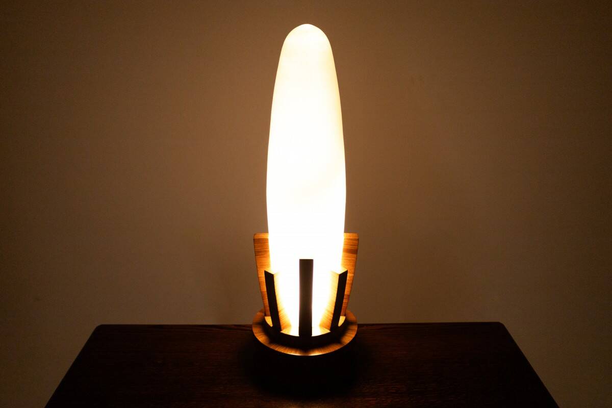 Art Deco table lamp, Poland, circa 1950.