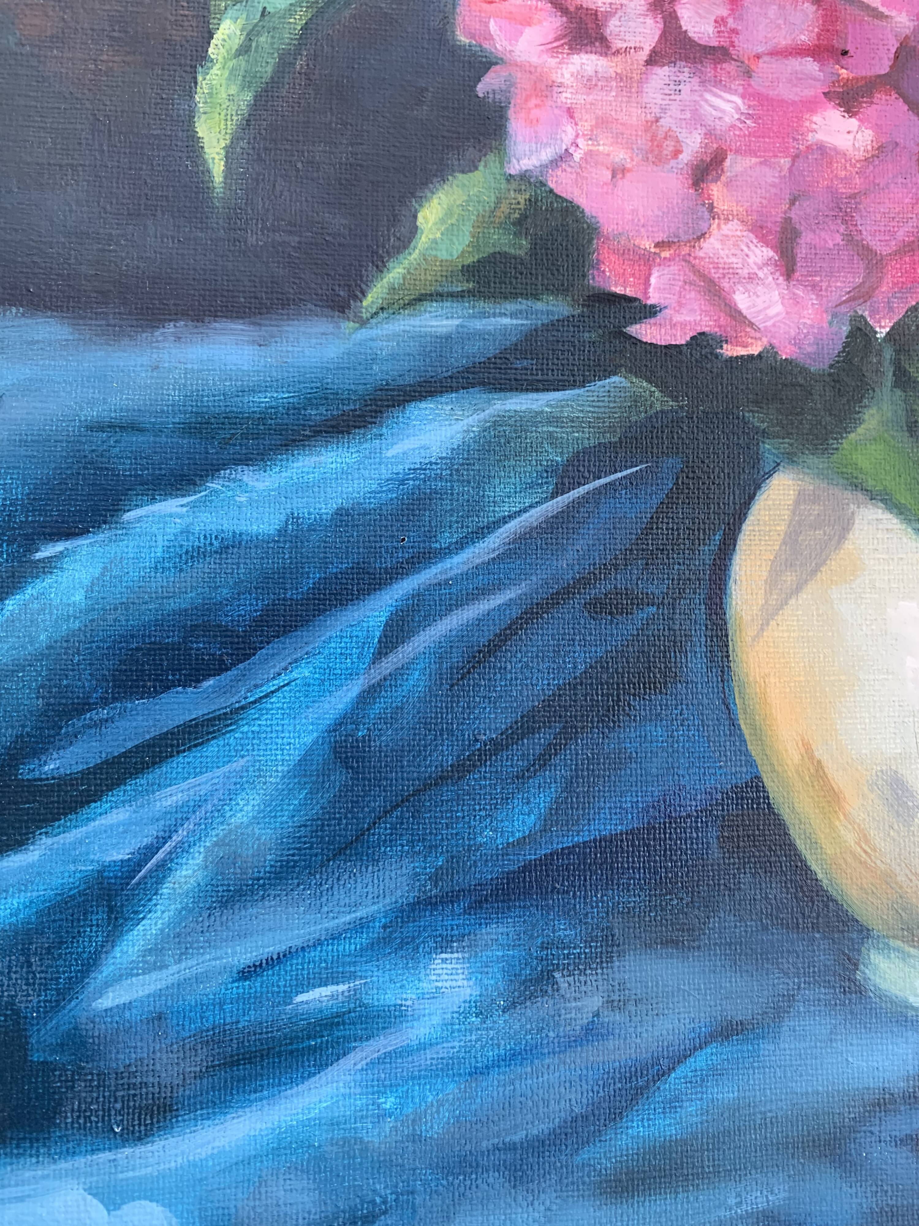 Still life hydrangeas