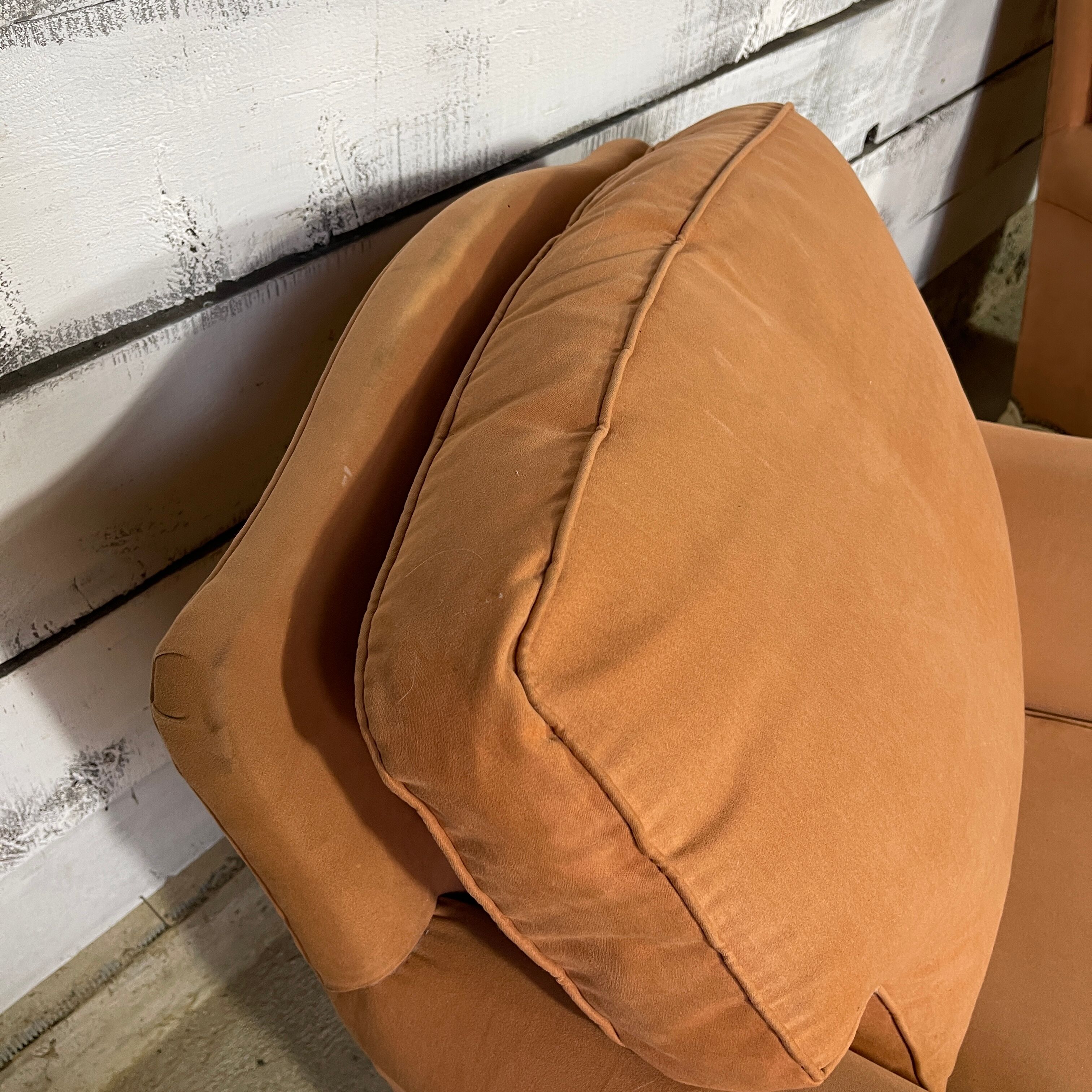 Set of 2 louis XV style shepherdess armchairs