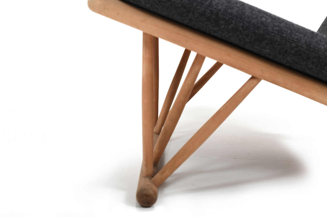 Rare Danish Easychair by Poul M.Volther for FDB Møbler 1954