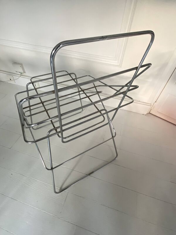 Chaise d'Enzo Mari. Fabriquée par Driade en 1972 . (Edition originale)