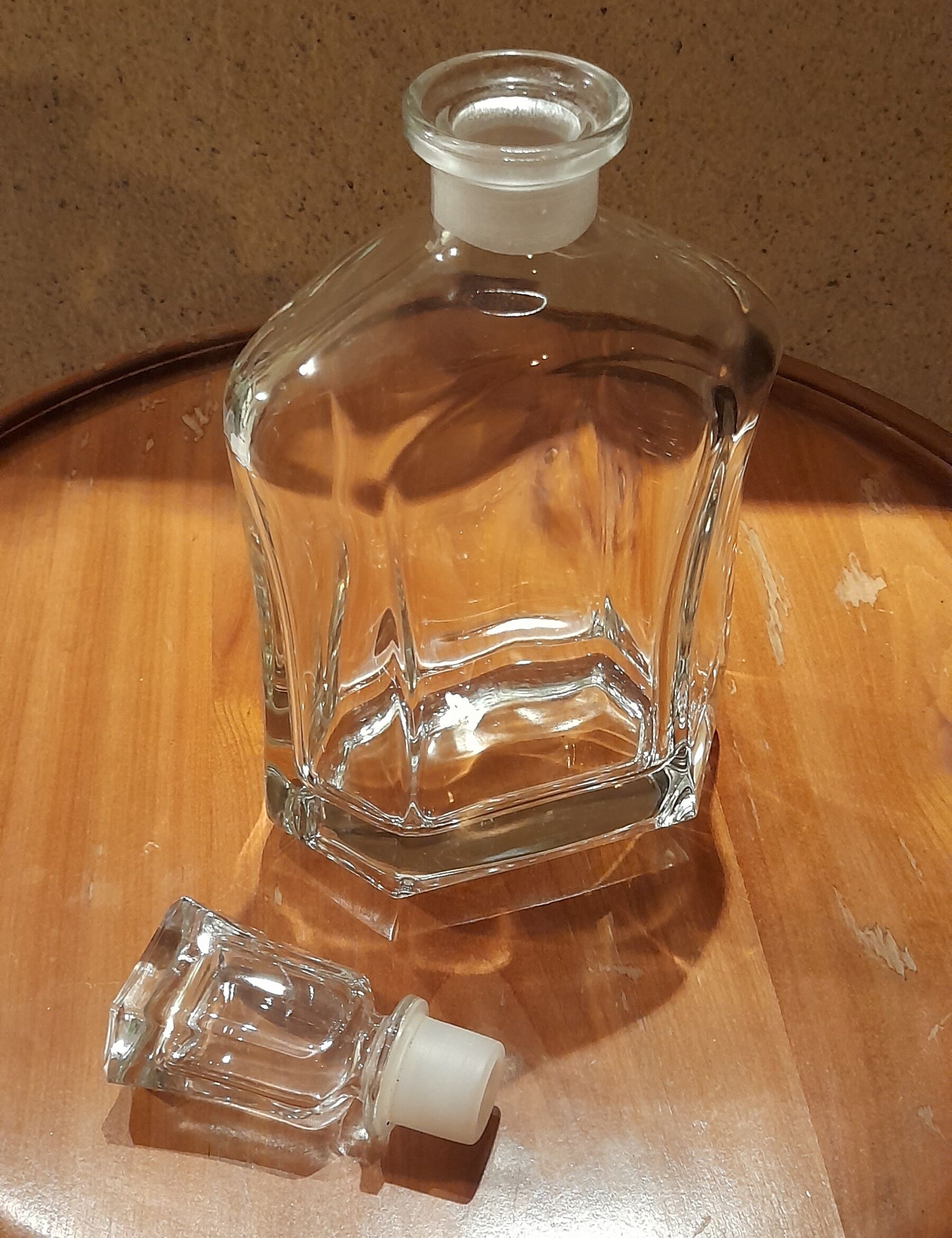 Carafe à décanter / whisky verre épais