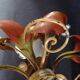 set Wall lamps Decor floral italy 36cm Paterno Franco