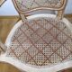 Paire de fauteuils cannés de style louis XV